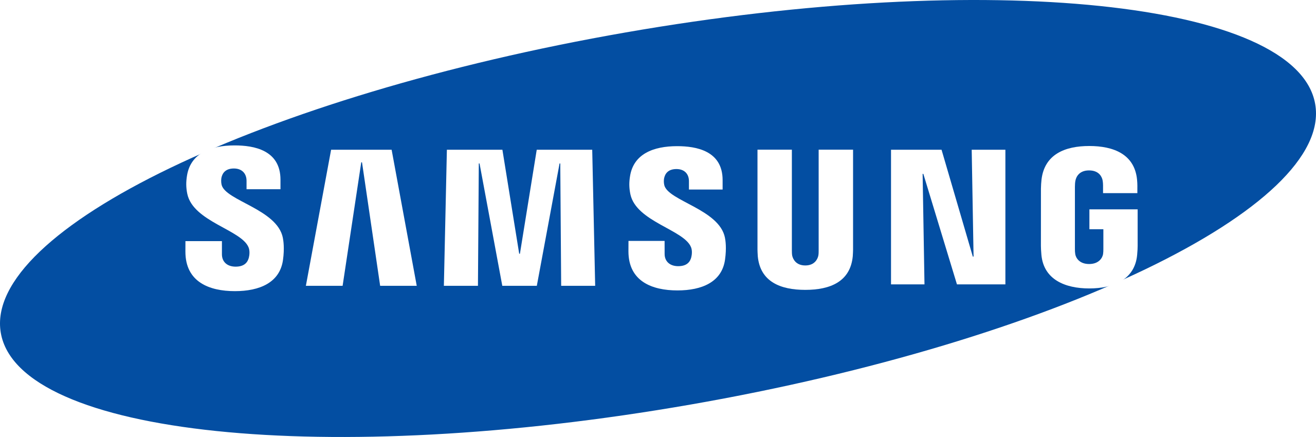 Logo marca da Samsung